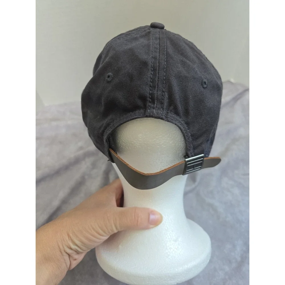 Tommy Hilfiger Strapback Baseball Cap Hat Gray One Size